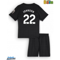 Tottenham Hotspur Brennan Johnson #22 Bortedraktsett Barn 2025-26 Kortermet (+ Korte bukser)